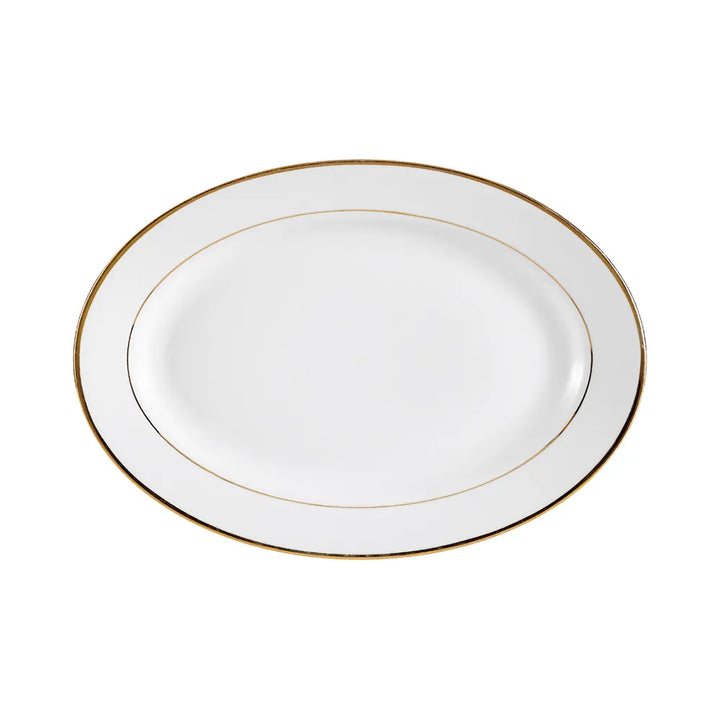 CAC China GRY-12 Oval Platter 10" Case of 24 Pcs