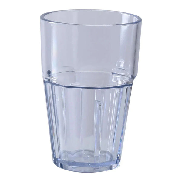 Yanco HA-010 Hawaii 3" Double Rocks Tumbler in Clear Plastic, 10oz - Pack of 72