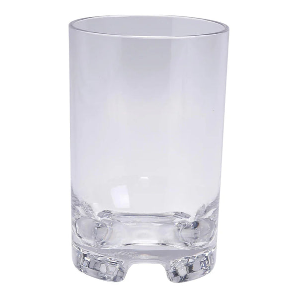 Yanco HA-312 Hawaii 3" Rocks Glass in Clear Plastic, 12oz - Pack of 24