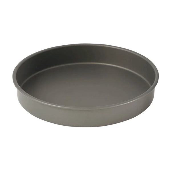 Winco HAC-122 12" Cake Pan, Anodized Aluminium, 2"H