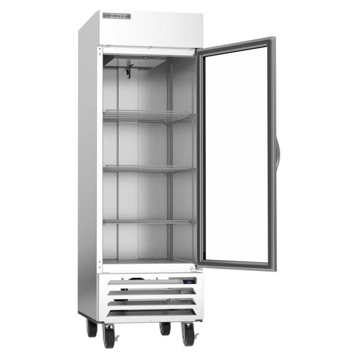 Beverage-Air HBF23HC-1-G Horizon Series 27" Glass Door Reach In Freezer with LED Lighting