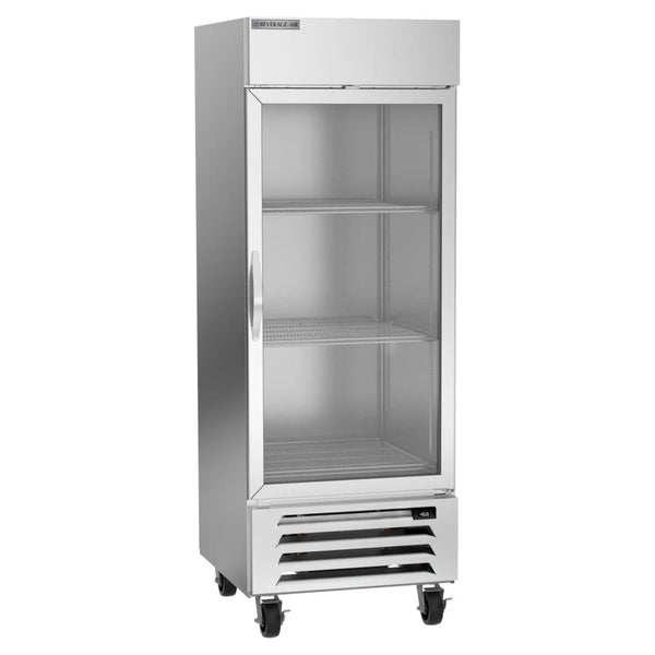 Beverage-Air HBF27HC-1-G Horizon Series 30" Bottom Mounted Glass Door Reach In Freezer