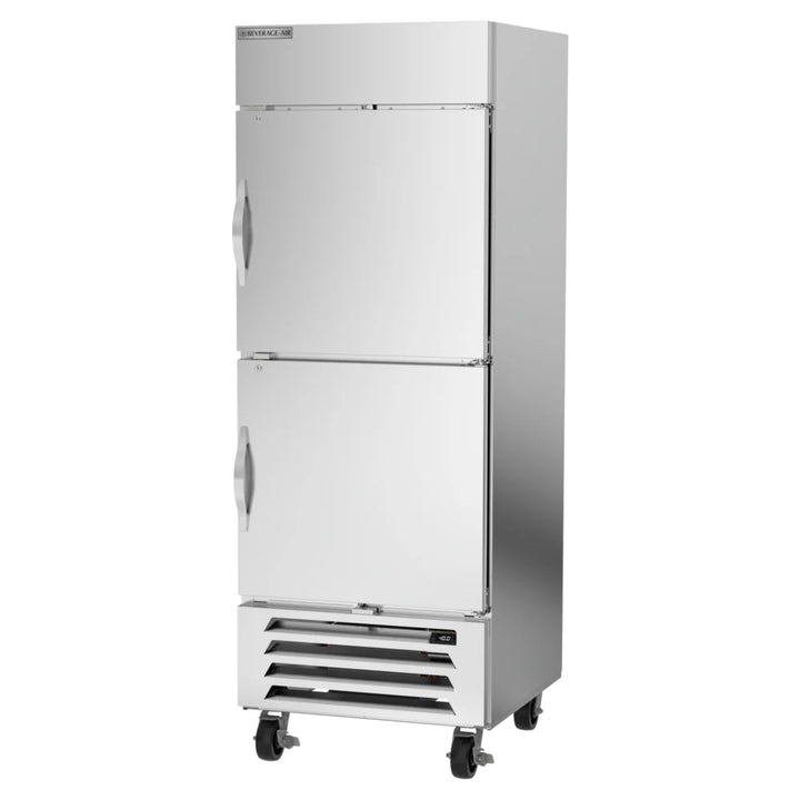 Beverage-Air HBF27HC-1-HS 30" Bottom Mounted Half Door Reach In Freezer