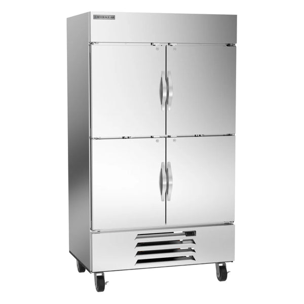 Beverage-Air HBF44HC-1-HS Horizon Series 47" Bottom Mounted Solid Half-Door Reach In Freezer