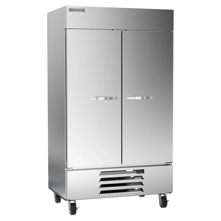 Beverage-Air HBF44HC-1 47" Horizon Series 2 Section Solid Door Reach in Freezer with LED Lighting 44 cu. ft.