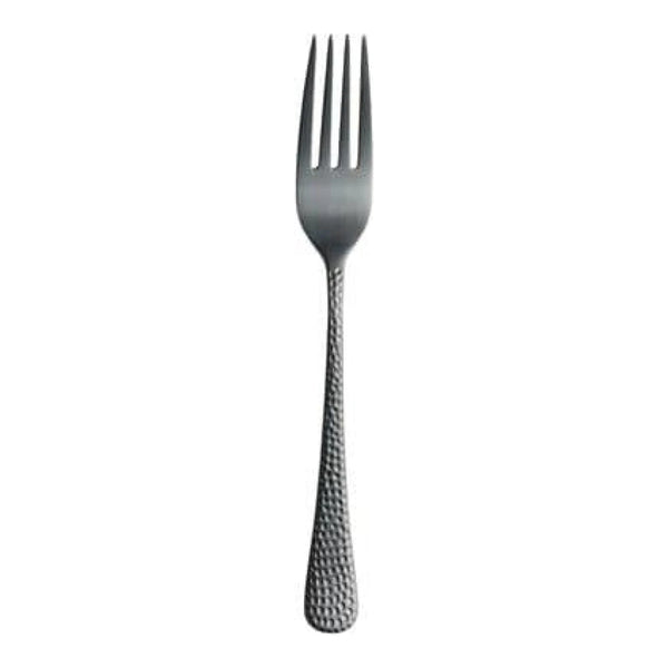 Furtino Hamford Table Fork Black Matt 18/10 Stainless Steel Table Fork 4 mm, Pack of 12