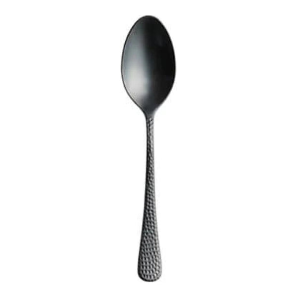 Furtino Hamford Table Spoon Black Matt 18/10 Stainless Steel Table Spoon 4 mm, Pack of 12