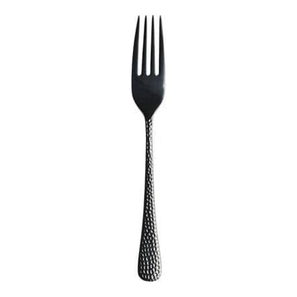 Furtino Hamford Table Fork Black Mirror 18/10 Stainless Steel Table Fork 4 mm, Pack of 12