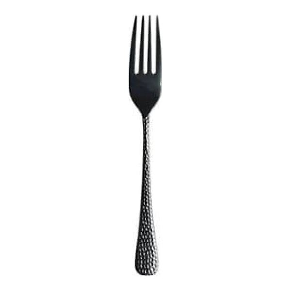 Furtino Hamford Dessert Fork Black Mirror 18/10 Stainless Steel Dessert Fork 4 mm, Pack of 12