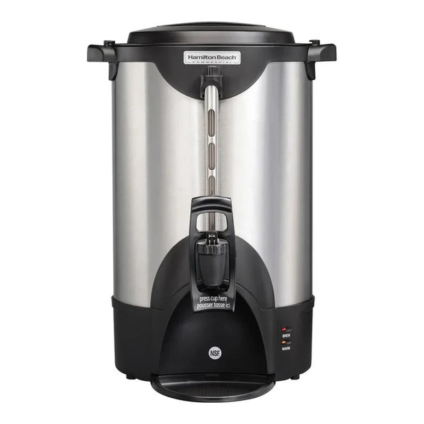 Hamilton Beach HCU040S Double Wall Stainless Steel 40-Cups Coffee Urn, 1440W