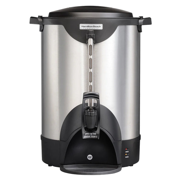 Hamilton Beach 75-Cup Stainless Steel Coffee Urn — 1440W