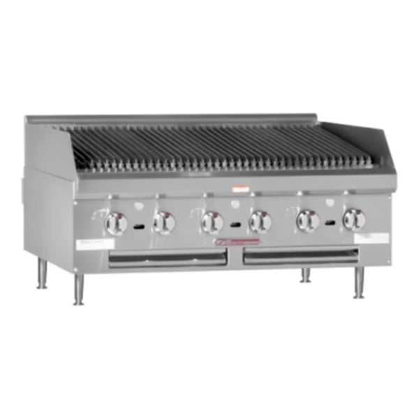 Southbend HDC-18-316L Heavy Duty Counterline Natural Gas 18” Charbroiler 316L 40000 Total Btu