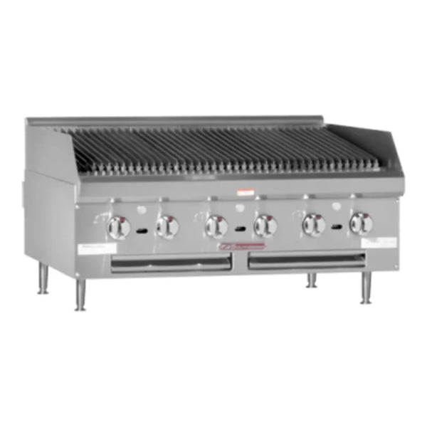 Southbend HDC-24-316L Heavy Duty Counterline Natural Gas 24” Charbroiler 316L 80000 Total Btu