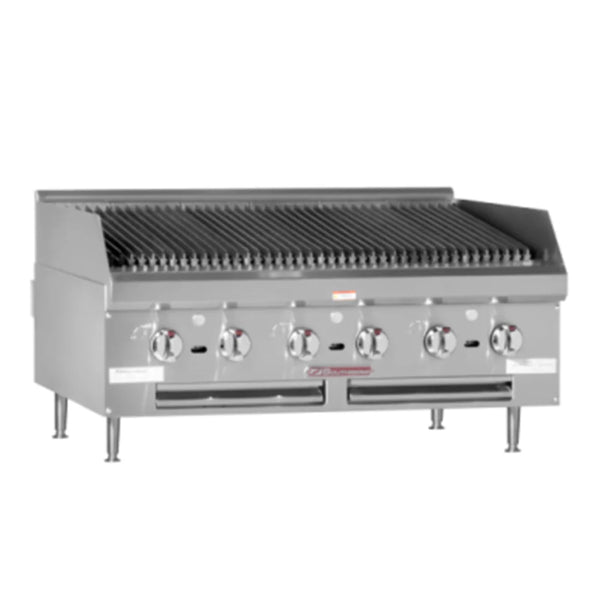 Southbend HDC-24-316L Heavy Duty Counterline Natural Gas 24” Charbroiler 316L 80000 Total Btu