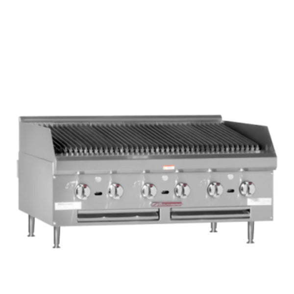 Southbend HDC-36-316L Heavy Duty Counterline Natural Gas 36” Charbroiler 316L 120000 Total Btu