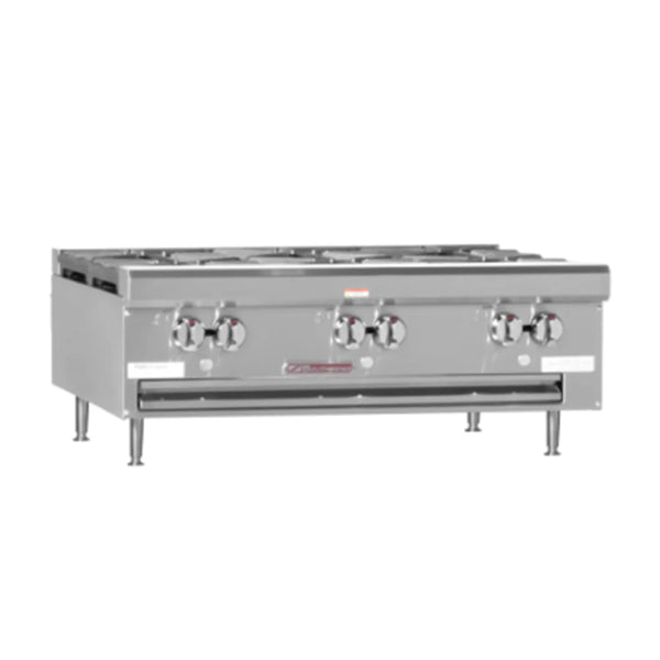 Southbend HDO-24SU Heavy Duty Open Top Gas Range Counterline 24” Step-Up 132000 BTU