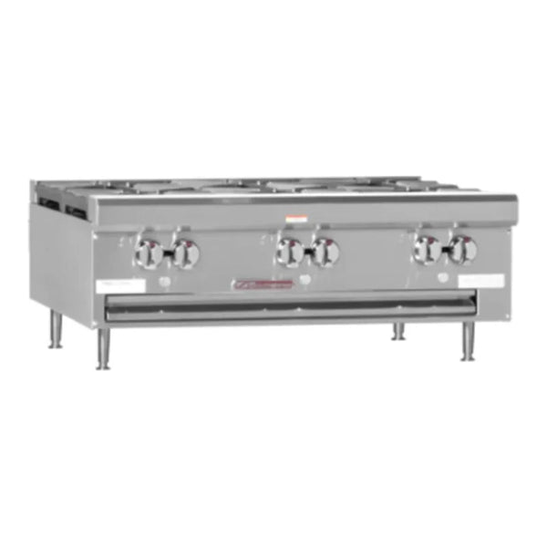 Southbend HDO-36 Heavy Duty Open Top Gas Range Counterline 36”, Natural Gas 198000 BTU