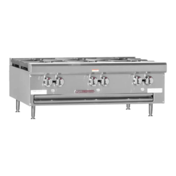 Southbend HDO-48 Heavy Duty Open Top Counterline Gas Range 48”, 264000 BTU