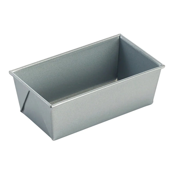 Winco HLP-53 Loaf Pan, 3/8 Lb, 5-5/8"x3-1/8"x2-1/4"H, 0.4mm, Silicon Glaze, Aluminium Steel