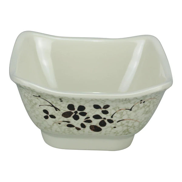 Yanco HO-5450 Honda 4.75" Square Bowl in Beige Melamine, 10oz - Pack of 48