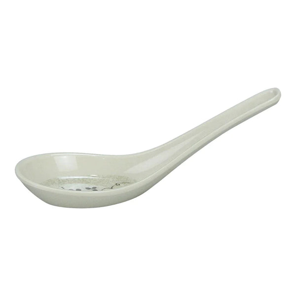 Yanco HO-7001 Honda 5.5" Soup Spoon with Beige Melamine, Pack of 72