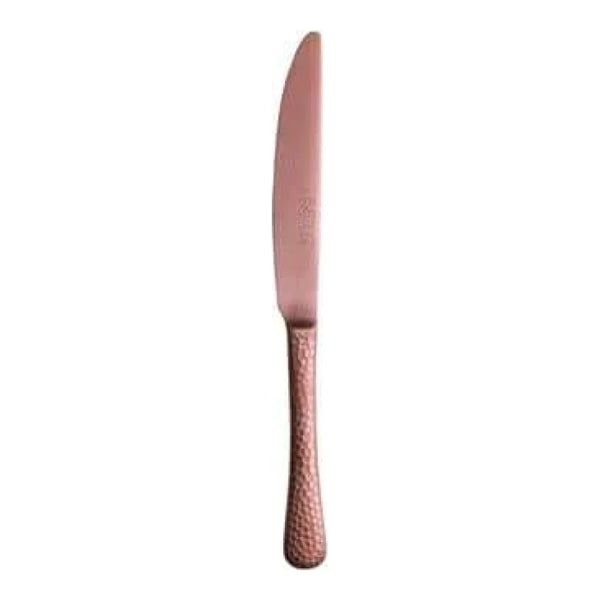 Furtino Hamford Dessert Knife Rose Matt 18/10 Stainless Steel Dessert Knife 4 mm, Pack of 12