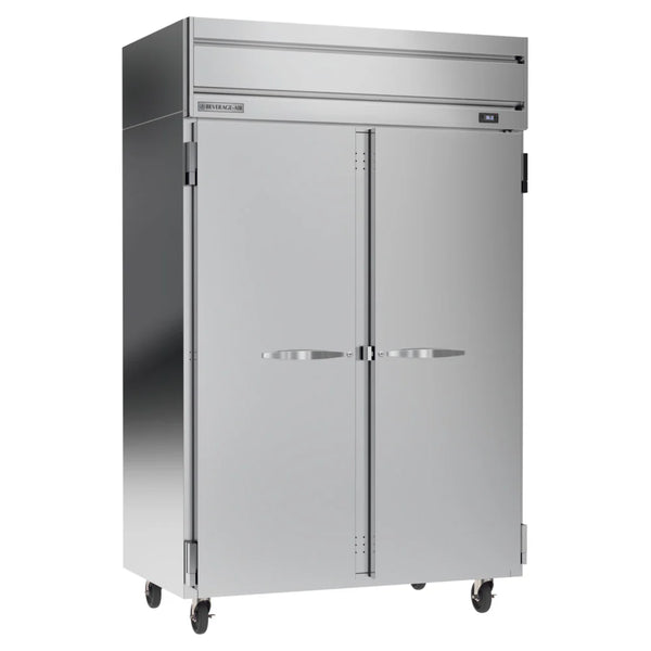 Beverage-Air HRPS2HC-1S Horizon Series 52" Solid Door All Stainless Steel Reach In Refrigerator