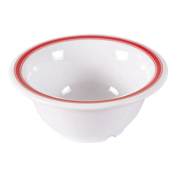 Yanco HS-5510 Houston 5.5" Round Soup Bowl in White Melamine, 10oz - Pack of 48