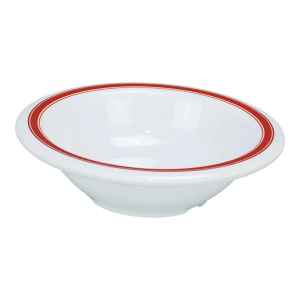 Yanco HS-5712 Houston 7.5" Round Soup/Salad Bowl in White Melamine, 12oz - Pack of 48