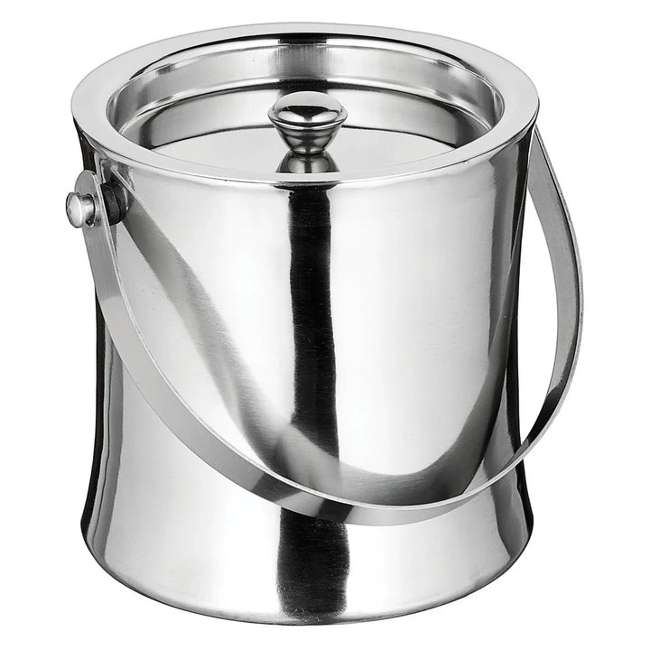 Winco ICB-60 Stainless Steel Double-Wall Ice Bucket, 60 oz.