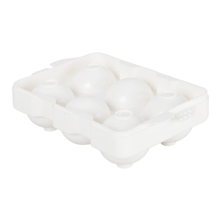 Winco ICCP-6W Ice cube tray, plastic, 6 compartments, white