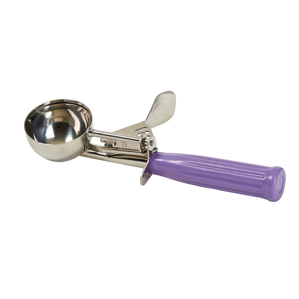 Winco ICD-20P Ice Cream Disher, Size 20, Purple PP Handle, Allergen Free