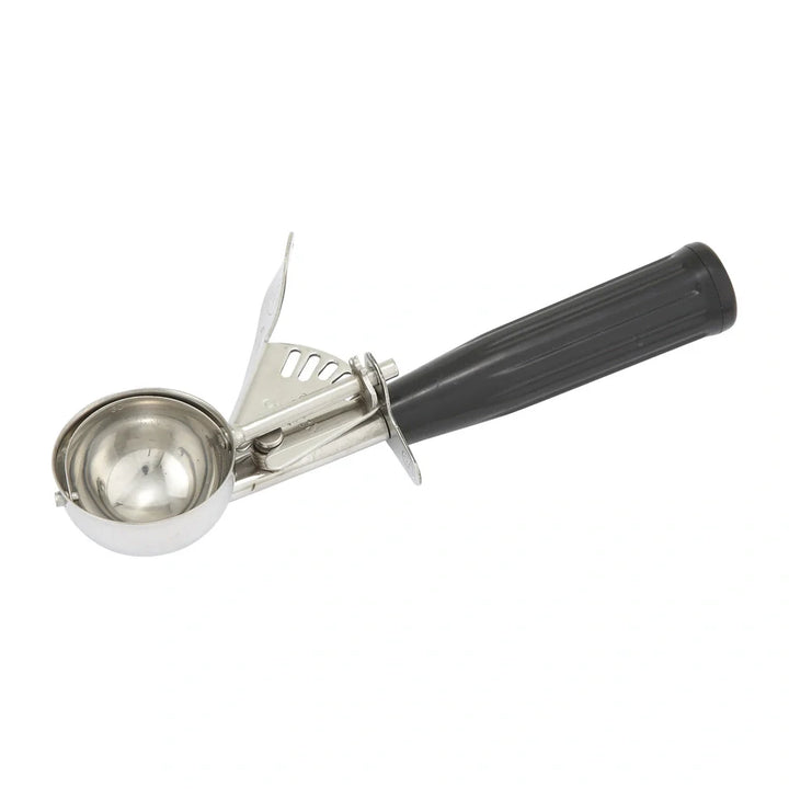 Winco ICD-30 Ice Cream Disher, Size 30, Plastic Handle, Black