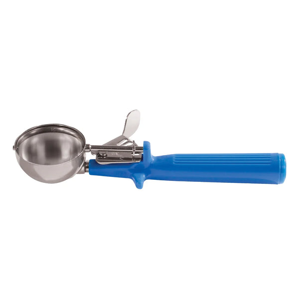 Winco ICOP-16 Ice Cream Disher, Size 16, One-piece Handle, Blue