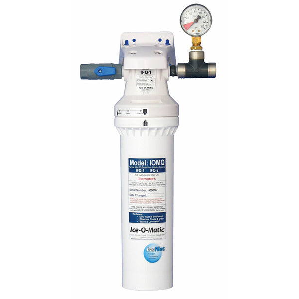 Ice-O-Matic IFQ1 0.5 Micron and 1.5 GPM Single Ice Machine Water Filter