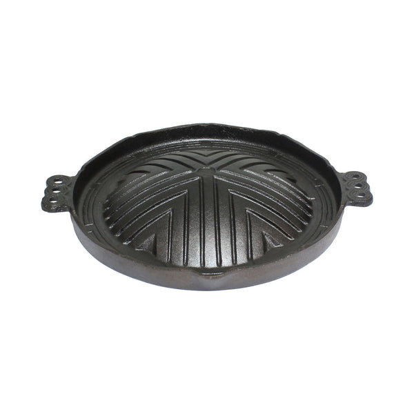 Thunder Group IRTP001 Cast Iron 10" Heavy-duty Barbecue Plate