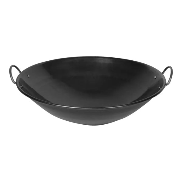 Thunder Group IRWC003 Steel 24" Curved Rim Wok