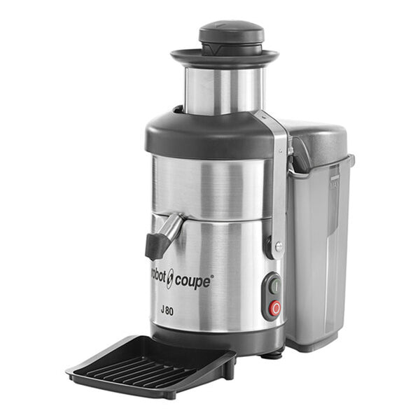 Robot Coupe J80 Automatic Juicer with Pulp Ejection, 120V - 1 HP