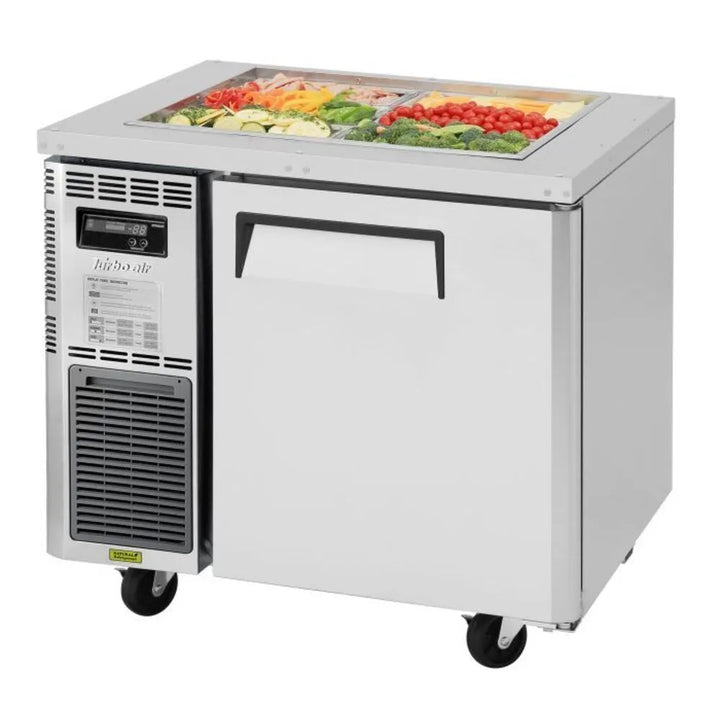 Turbo Air JBT-36-N 35-3/8" 1 Section J Series Refrigerated Buffet Table, 7.5 cu. Ft., 115/60/1