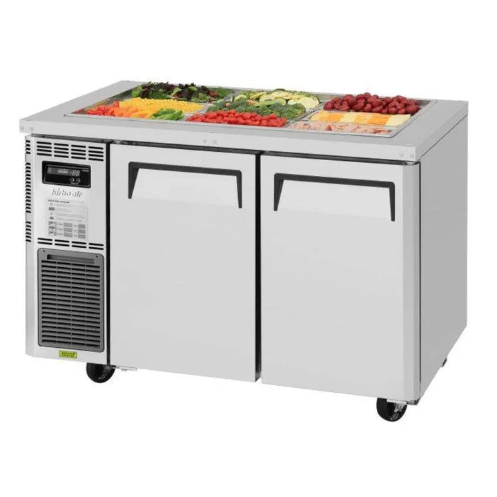 Turbo Air JBT-48-N 47-1/4" 2 Section J Series Refrigerated Buffet Table, 11 cu. Ft., 115/60/1