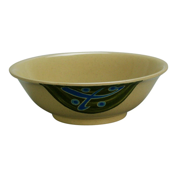 Yanco JP-5060 Japanese 6" Round Soup Bowl in Sand Melamine, 18oz - Pack of 48