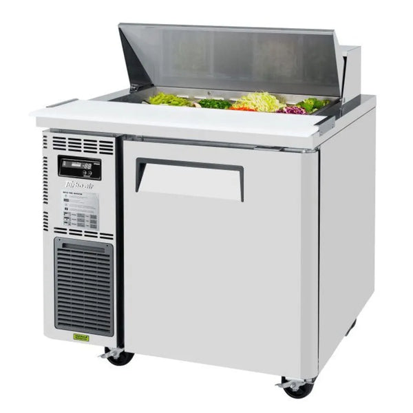 Turbo Air JST-36-N 35-3/8" J Series Mega Sandwich/Salad Prep Table, 7.5 cu. Ft., 115/60/1