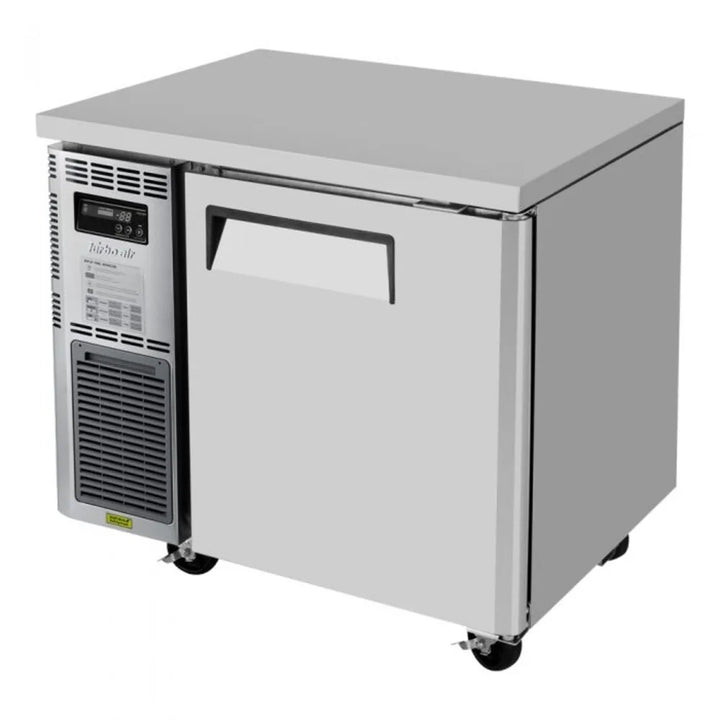 Turbo Air JUF-36-N 36-3/8" 1 Section J Series Undercounter Freezer, 6.37 cu. Ft., 115/60/1 , Side Mount