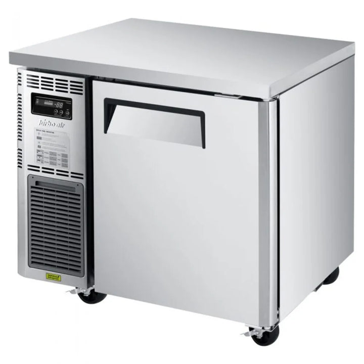 Turbo Air JUF-36S-N 35-3/8" 1 Section J Series Undercounter Refrigerator, 5.66 cu. Ft., 115/60/1, Side Mount - Narrow