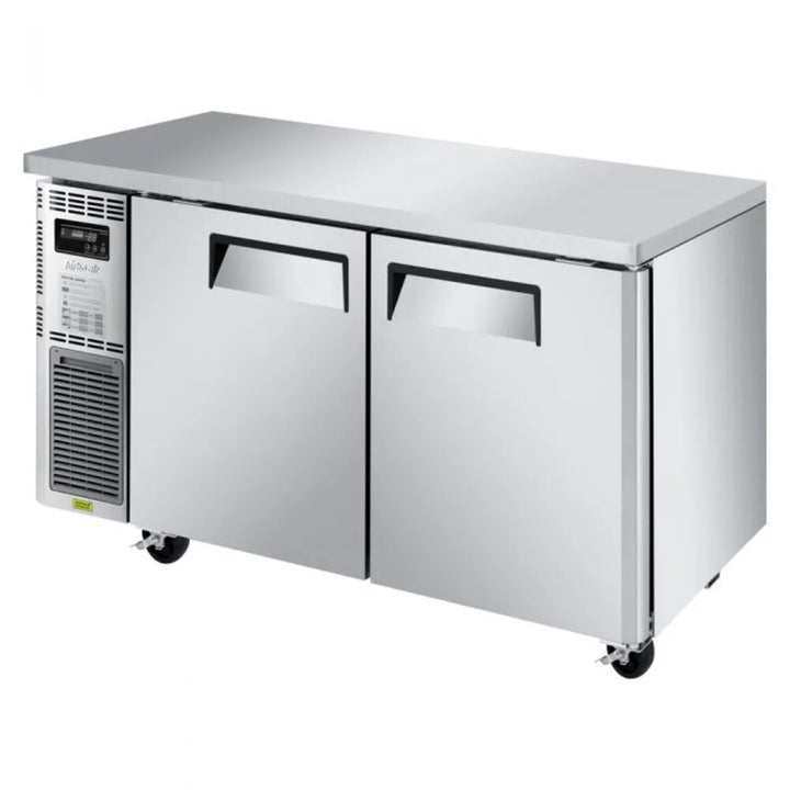 Turbo Air JUF-60S-N 59" 2 Section J Series Undercounter Freezer, 11.31 cu. Ft., 115/60/1, Side Mount - Narrow