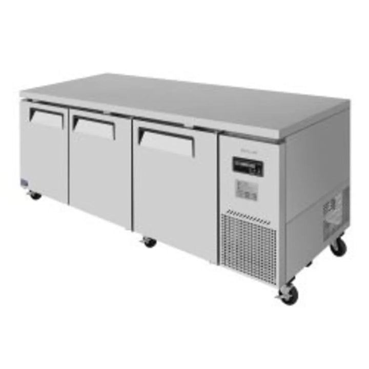 Turbo Air JUF-93D-N 93" 3 Section J Series Undercounter Freezer, 30 cu. Ft., 115/60/1, Side Mount