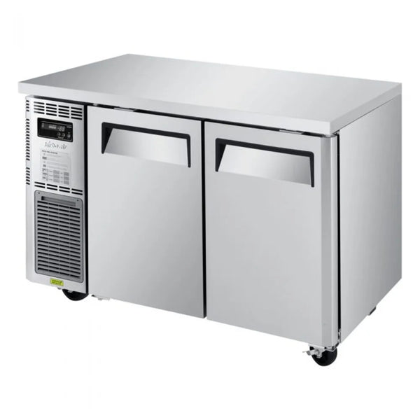 Turbo Air JUR-48S-N6 47-1/4" 2 Section J Series Undercounter Refrigerator, 8.27 cu. Ft., 115/60/1, Side Mount - Narrow