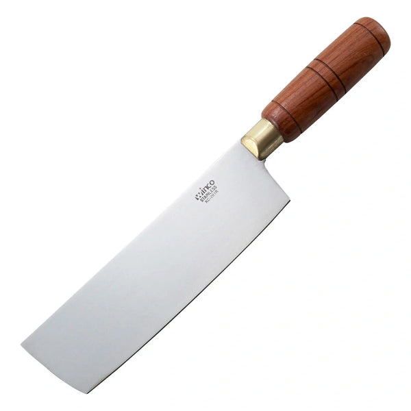 Winco KC-201R Chinese Cleaver, Wooden Handle, 2" Blade