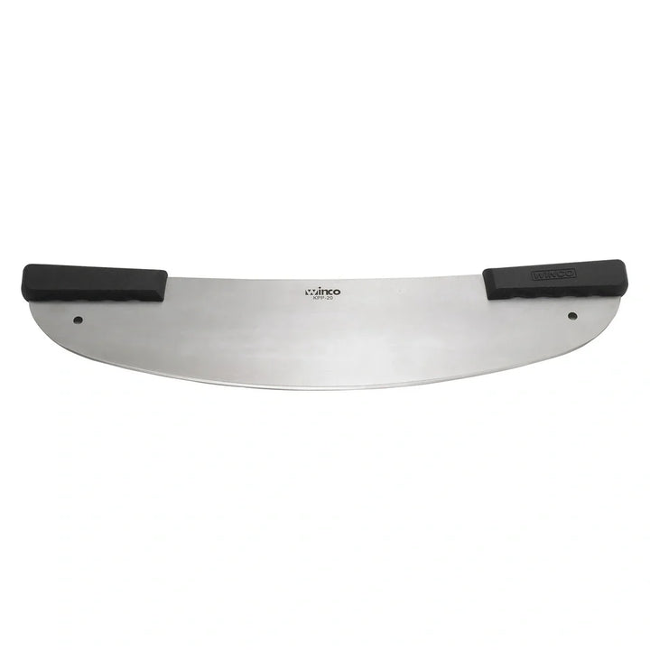 Winco KPP-20 20" Rocker Pizza Knife with Polypropylene Double Handle