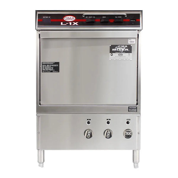 CMA Dishmachine L-1X Low Temperature Undercounter Dishwasher with Heater, 1 Phase, 115V, 60Hz, 1HP